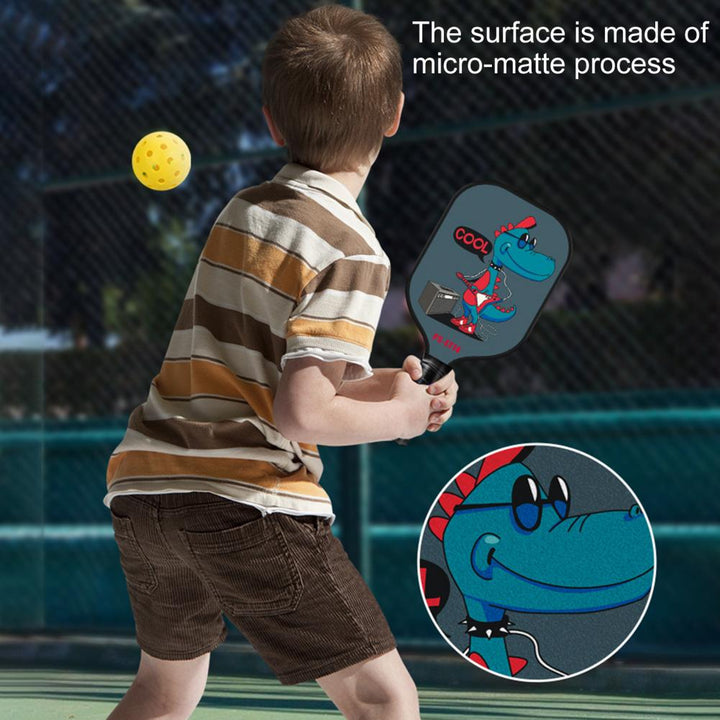 Kids' Pickleball Racket with Cartoon Print