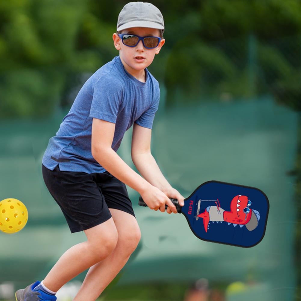 Kids' Pickleball Racket with Cartoon Print