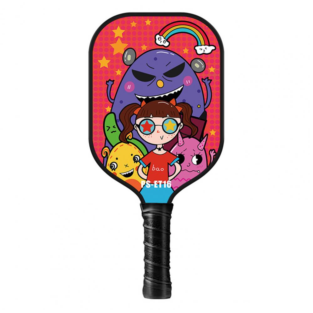 Kids' Pickleball Racket with Cartoon Print