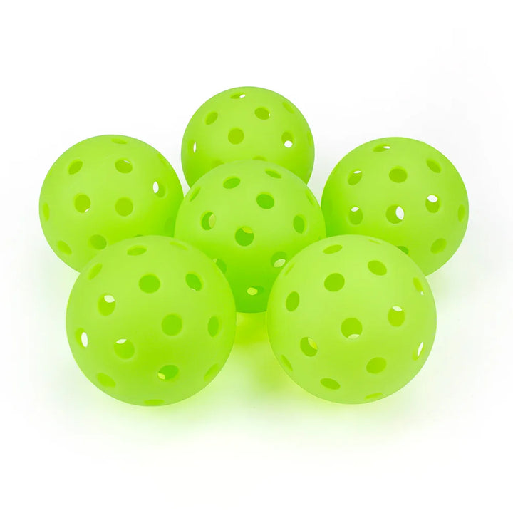 Pickleball Balls 40 Holes (6pcs/1 Pack)