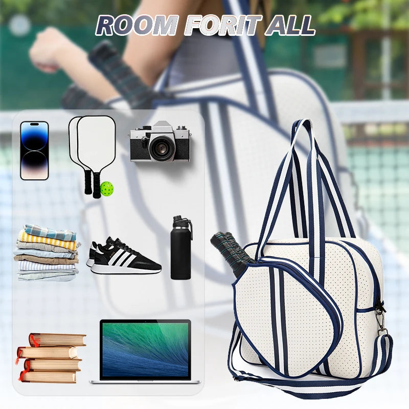 Large Capacity Sling Bag Sport Pickleball