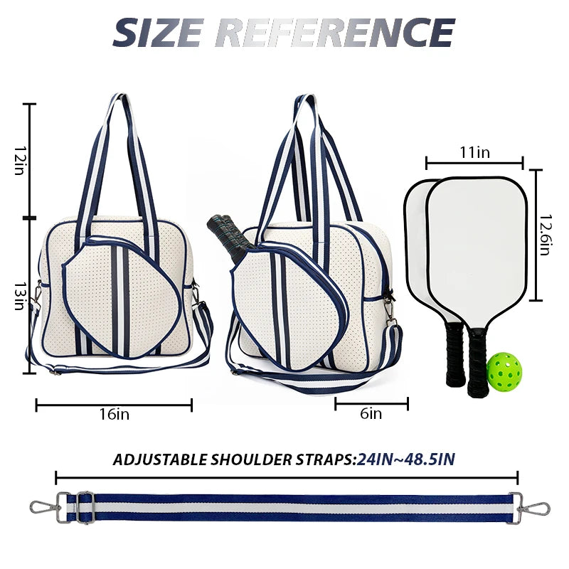 Large Capacity Sling Bag Sport Pickleball